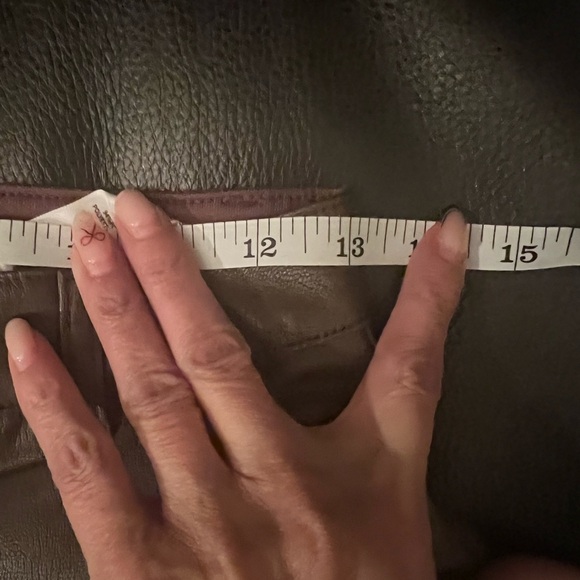 Splendid Vegan Leather Ankle
Trouser sz 2, Brown color, NWT - Picture 8 of 14